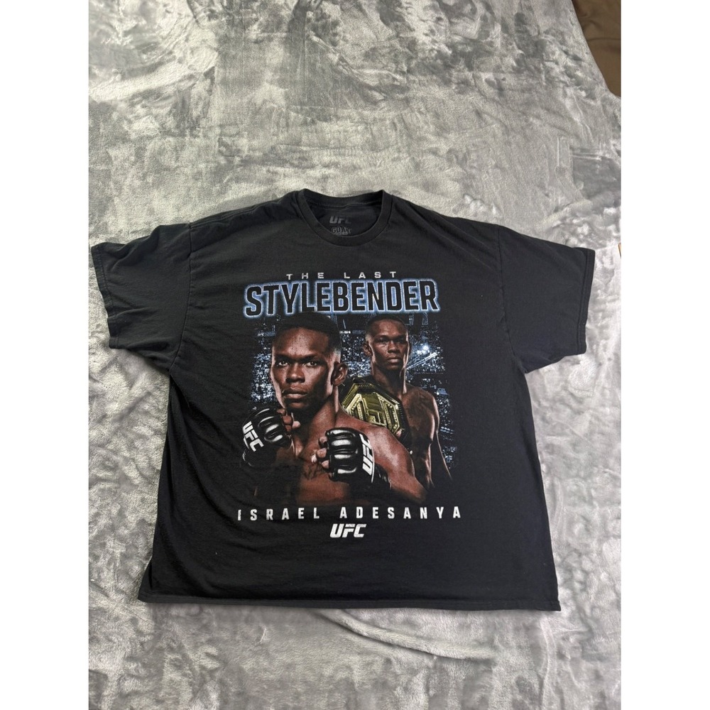 Goat Crew Israel Adesanya The Last Stylebender Men's T-Shirt 2 XL Black